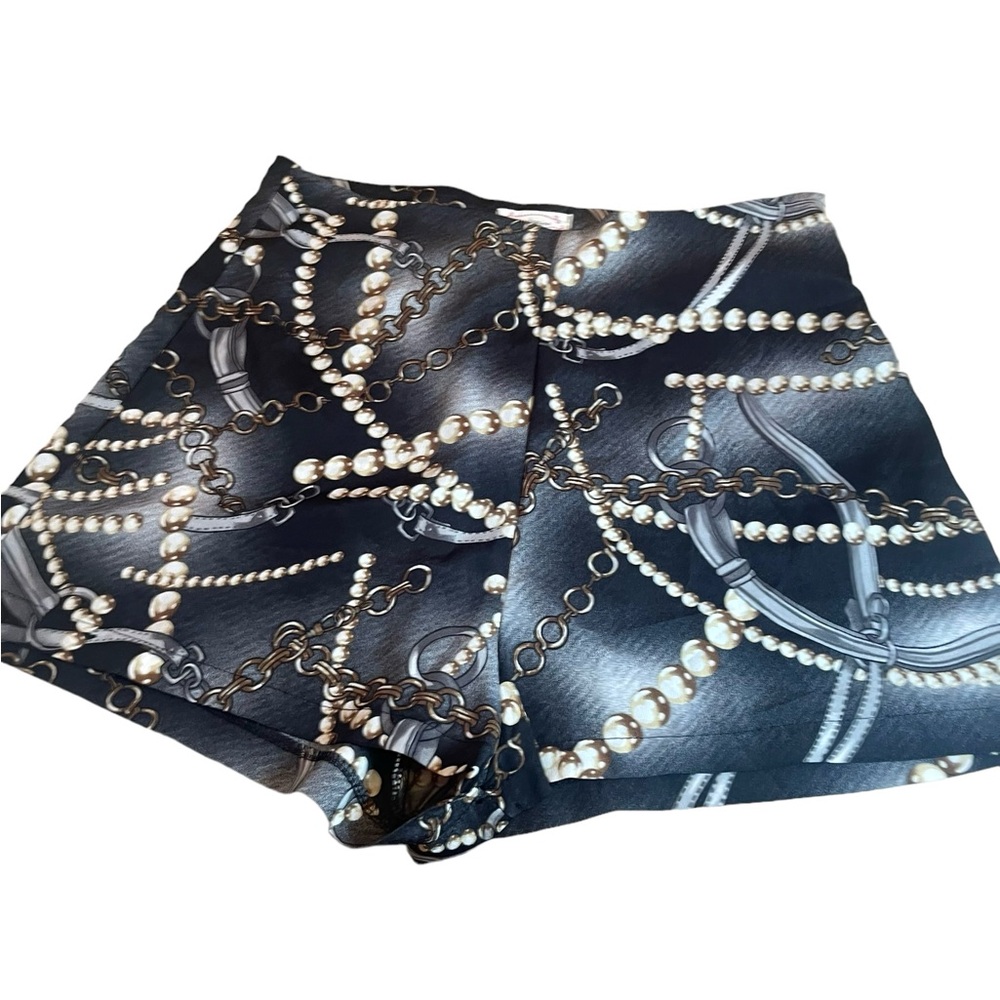 AUDREY 3+1 (VINTAGE) Chain Print Shorts